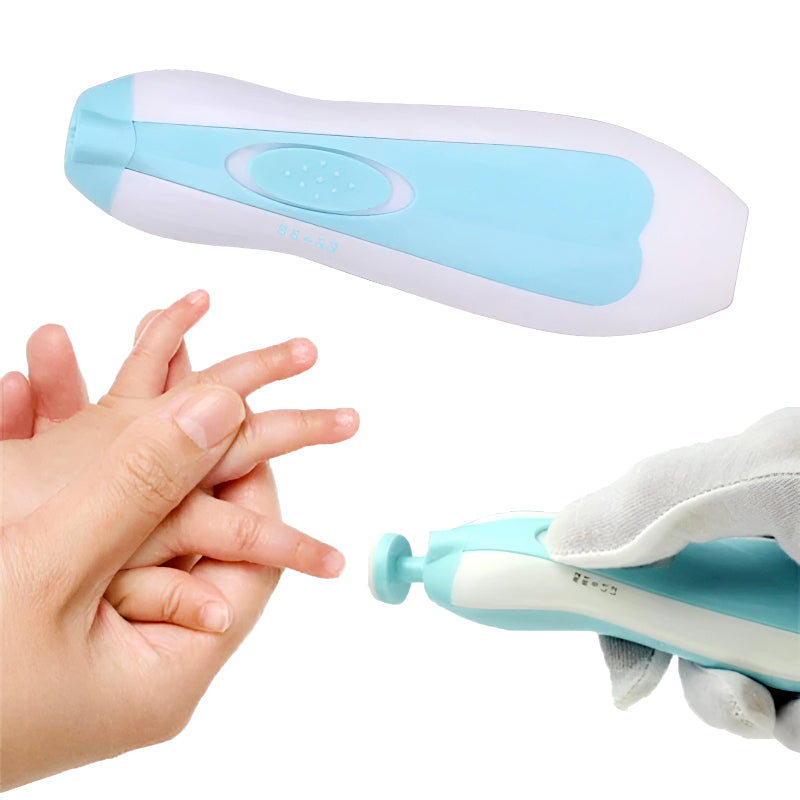 6-in-1 Safe and Efficient Multi-Functional Ergonomic Mini Electric Baby Nail Trimmer